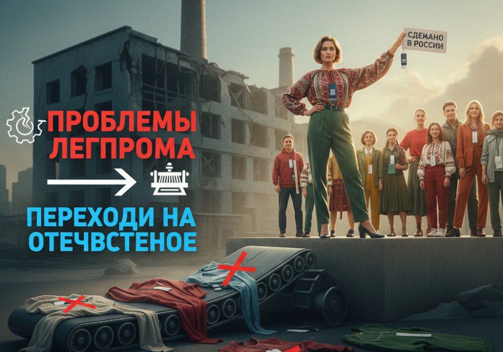 картинка легпрома, производства одежды в россии