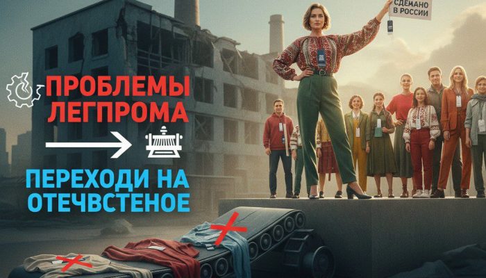 картинка легпрома, производства одежды в россии