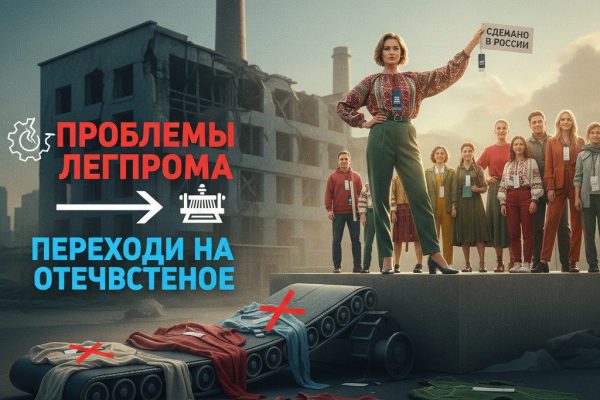 картинка легпрома, производства одежды в россии